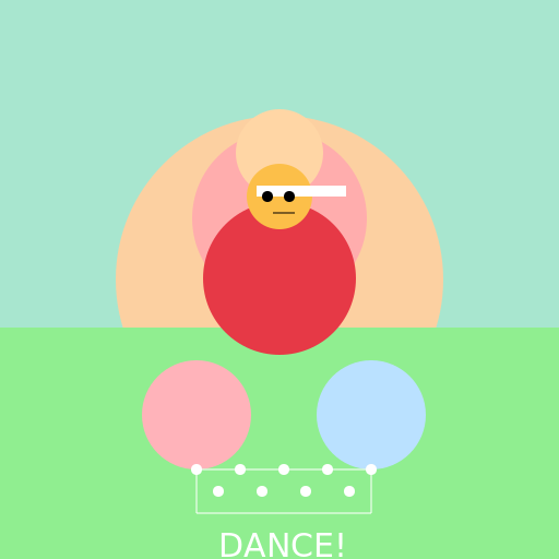 Grandma and her grandkids dancing - DrawGPT