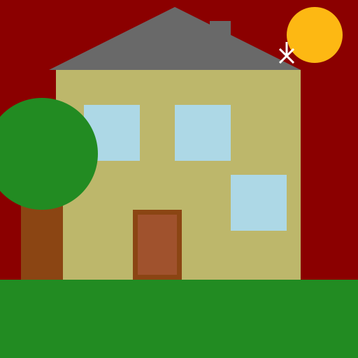 Abandoned Mansion - DrawGPT