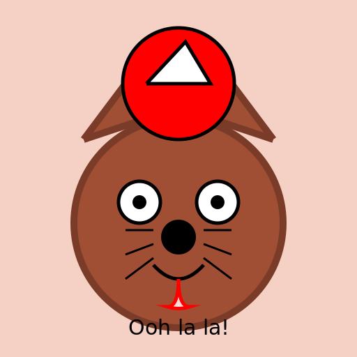 French Bulldog in a Tam - DrawGPT