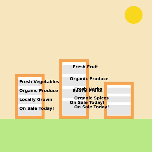 Vegetable Market - DrawGPT