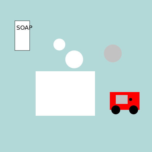 Car in Bathroom - DrawGPT