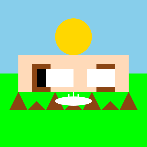 Prosperous Farm with Workhorses and Steamy Dung Heap - DrawGPT