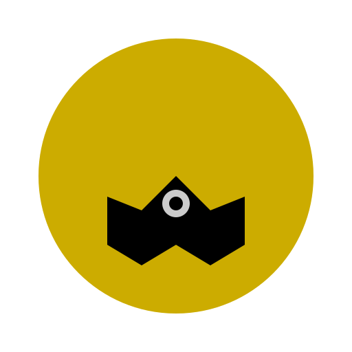 A round gold medal with a black dragon on it - DrawGPT