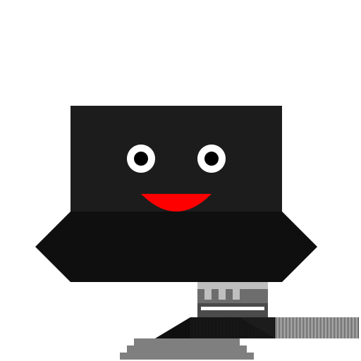 Godzilla Stamping on a Shipping Container - DrawGPT