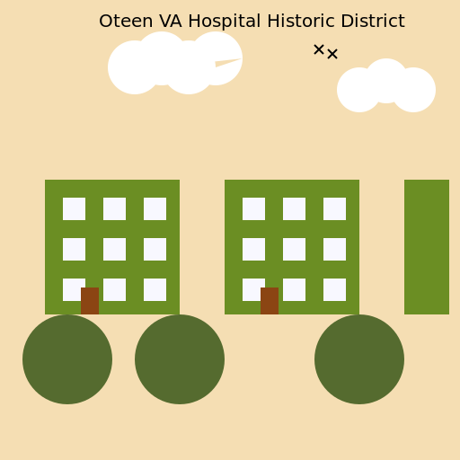 Oteen Veterans Administration Hospital Historic District - DrawGPT