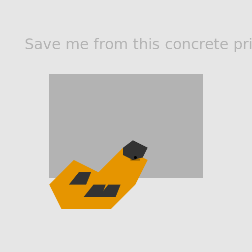 Lonely Tiger in a Concrete Jungle - DrawGPT