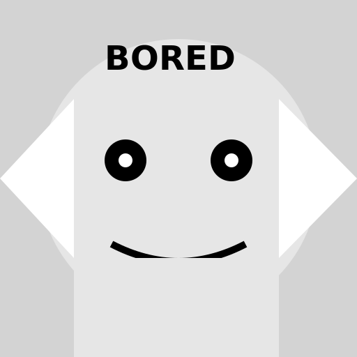 Boredom Personified - A Depiction of the Most Bored Character Imaginable - DrawGPT