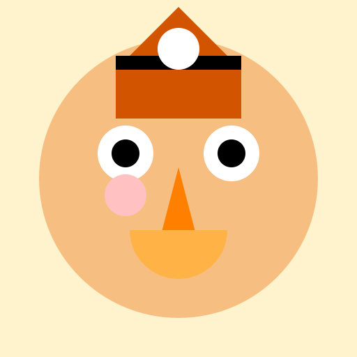 Clown with Hat - DrawGPT