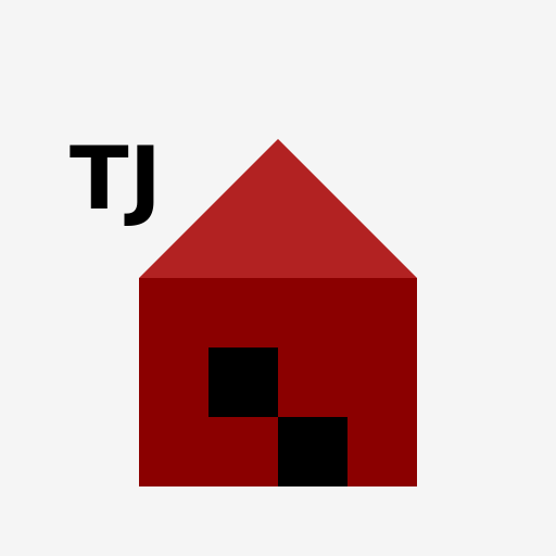 Logo Type House with Letters TJ - DrawGPT