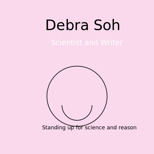 Portrait of Debra Soh - DrawGPT