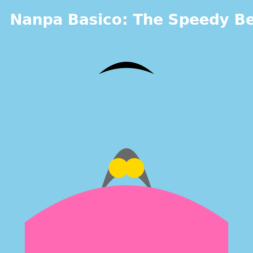 Nanpa Basico: The Speedy Belly Flopper - DrawGPT