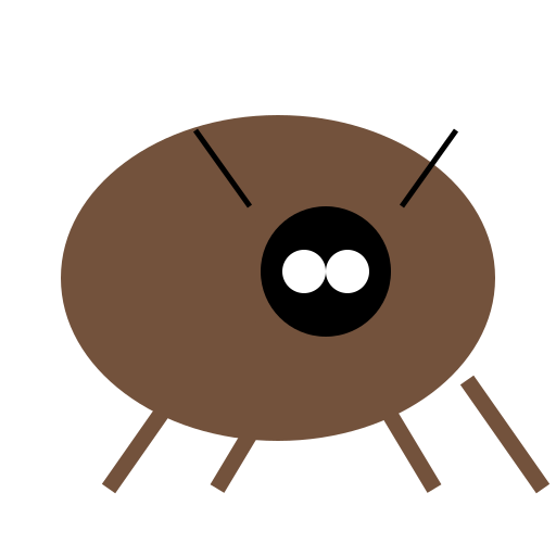 Small Cockroach with Sunglasses - DrawGPT