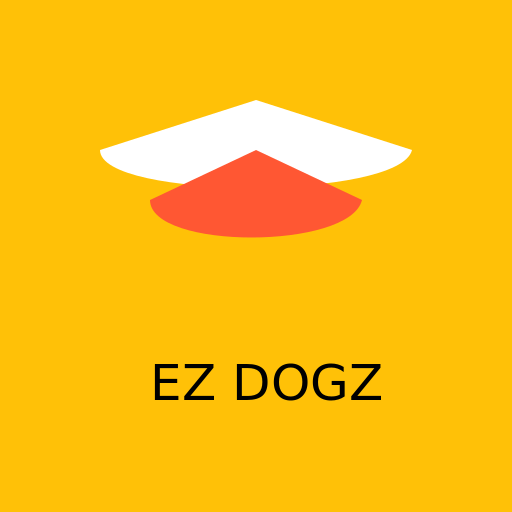 EZ DOGZ hot dog stand logo - DrawGPT
