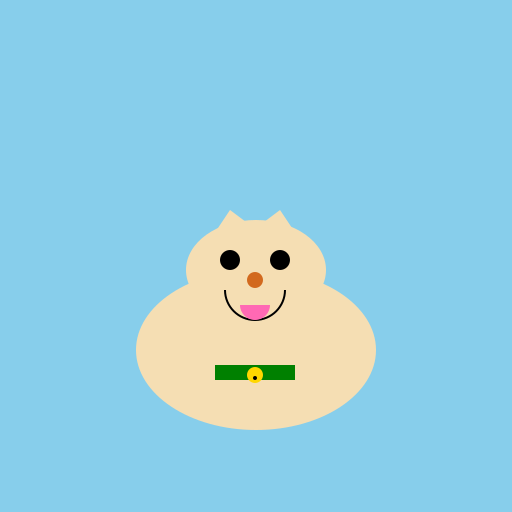 A bored puppy - DrawGPT