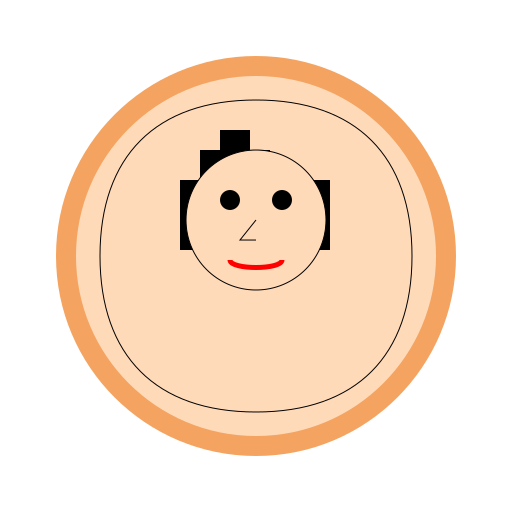 Donut with a Justin Bieber Wig - DrawGPT