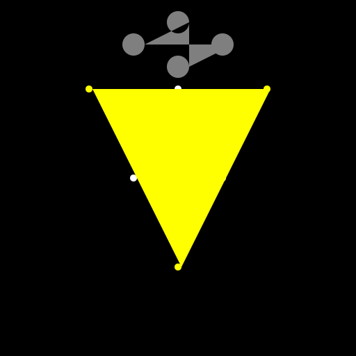 Flame with yellow, red and black colors - DrawGPT