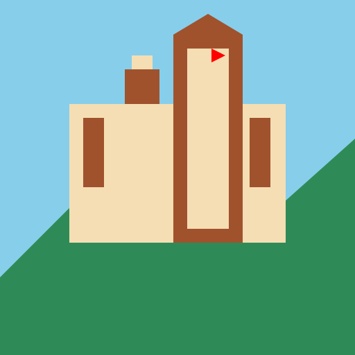 Chenar Rudkhan - A scenic castle in northern Iran - DrawGPT