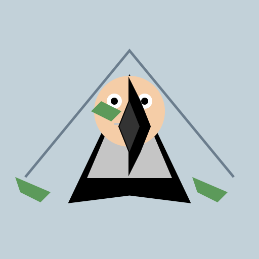 A Ninja on a Mountain - DrawGPT