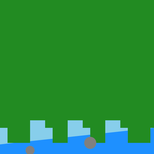 10 Hectare Waterway on a 10% Slope - DrawGPT