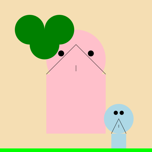 Donald and Joe's Lawn Bowls Battle - DrawGPT