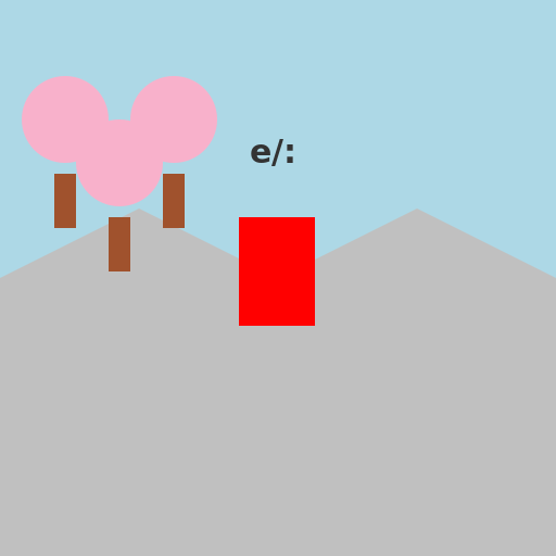 Japanese Temple with Cherry Blossom Trees and Torii Gate - DrawGPT