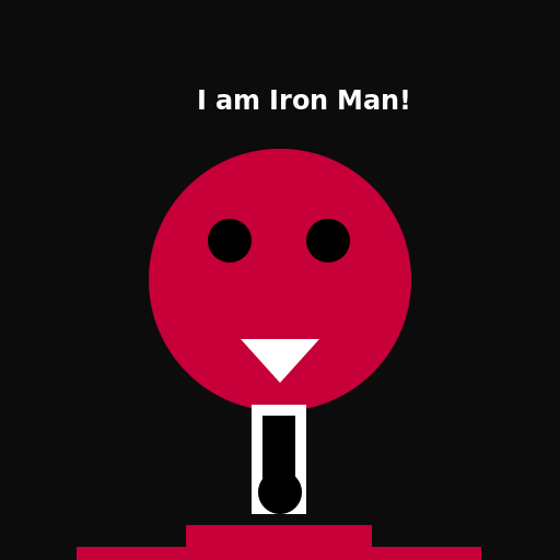 Iron Man Singing - DrawGPT