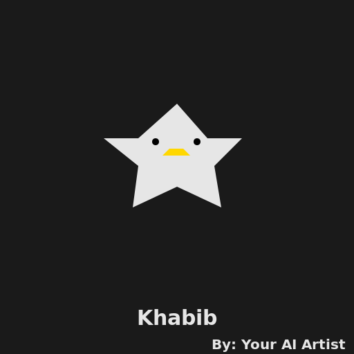 Khabib - A Tribute to the Eagle - DrawGPT