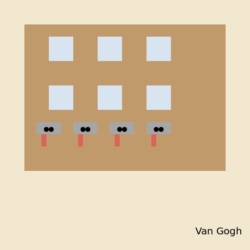 The Class by Van Gogh - DrawGPT