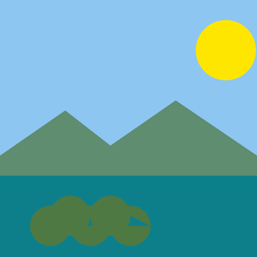 Kjørnes - A Beautiful Norwegian Landscape with a Lake and Mountains - DrawGPT