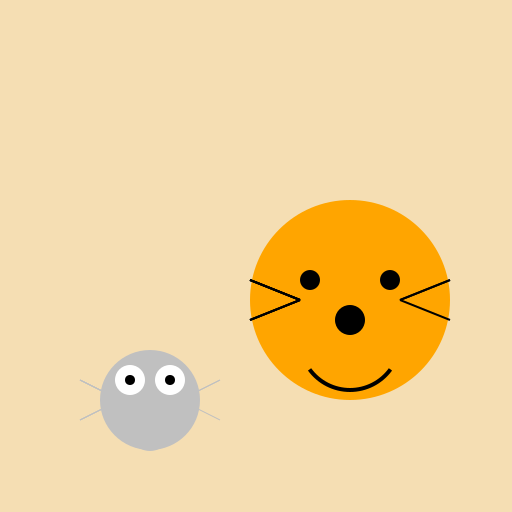 The Lion and the Rat - DrawGPT