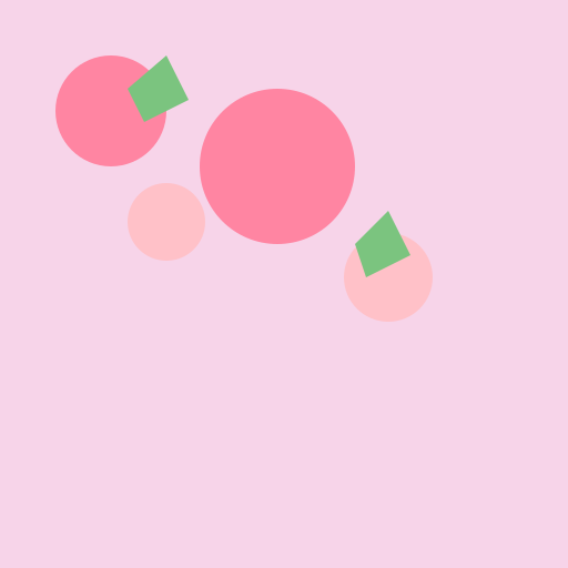 Soft Pink Background with Flowers - DrawGPT