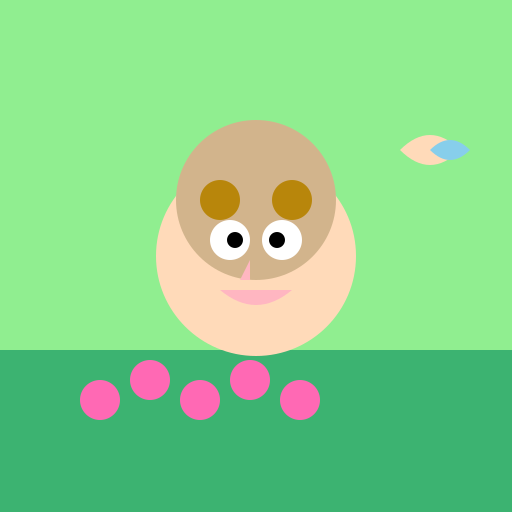 Dirty Blond in a Garden - DrawGPT