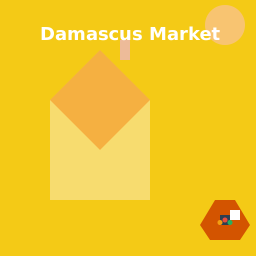Damascus Market Logo - DrawGPT