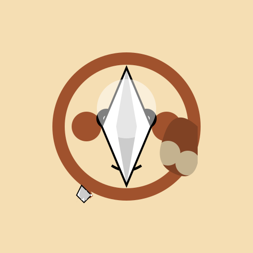 Monkey with Diamond Structure - DrawGPT