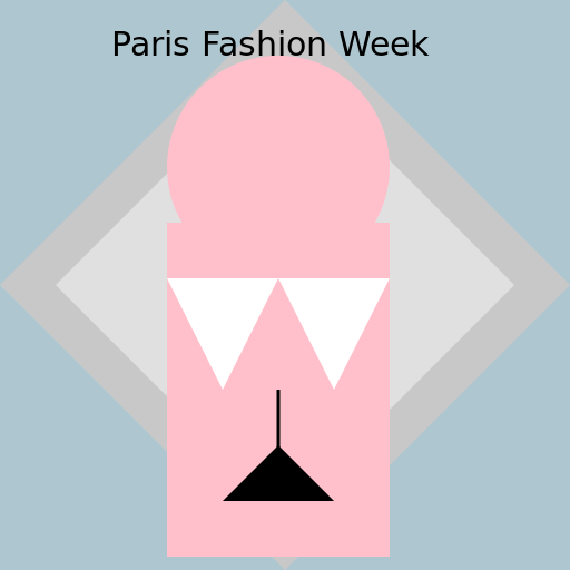 Eiffel Tower Fashionista - DrawGPT