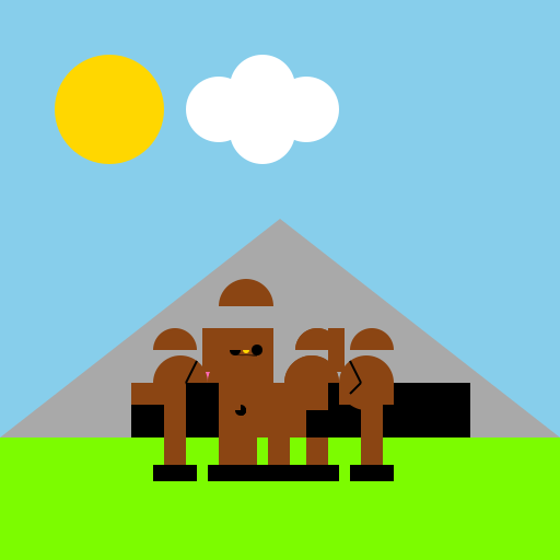 Tame Iti and His Horses - DrawGPT