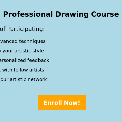 Professional Drawing Course Advertisement - DrawGPT