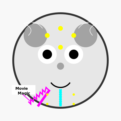 Totoro Clock Design with a Twist of Movie Magic - DrawGPT