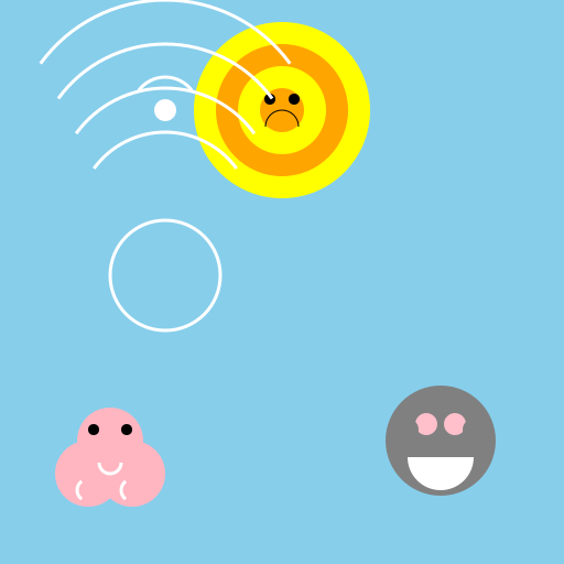 Cat and Angel and People - DrawGPT