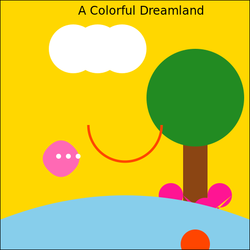 A Colorful Dreamland - DrawGPT