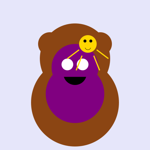 Monstrous Bear and the Little Supposer - DrawGPT