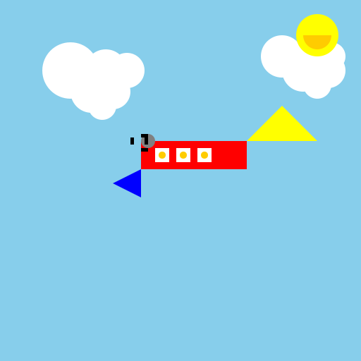 Whimsical Airplane Adventure - DrawGPT