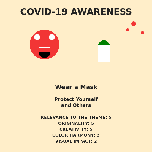 Covid-19 Awareness Poster - DrawGPT