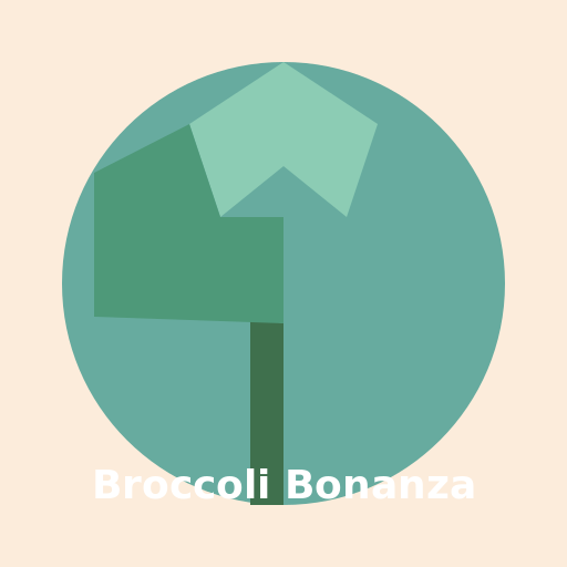Broccoli Bonanza Logo - DrawGPT