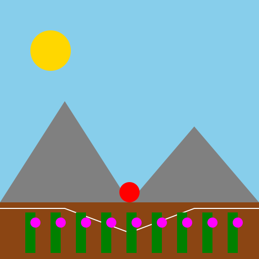 Caminante en Paisaje Natural - DrawGPT