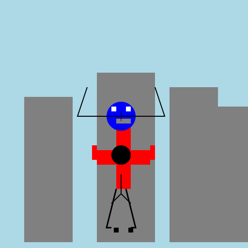 Spiderman Swinging Through the City - DrawGPT