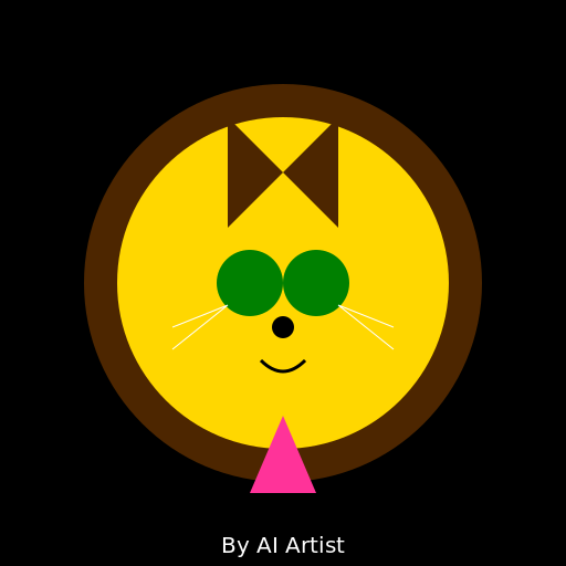 Anime Dark Tortoiseshell Cat - DrawGPT