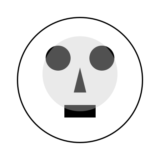 Skull on Fire - DrawGPT