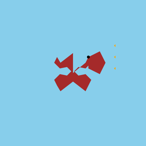 Aarakocra Ranger in Flight - DrawGPT