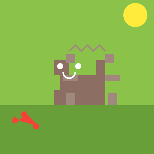 Brown horse in a field - DrawGPT